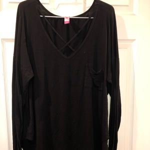 Long sleeve Black blouse